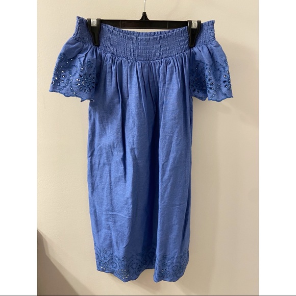 Old Navy Eyelet Off the Shoulder Dress - Picture 1 of 3